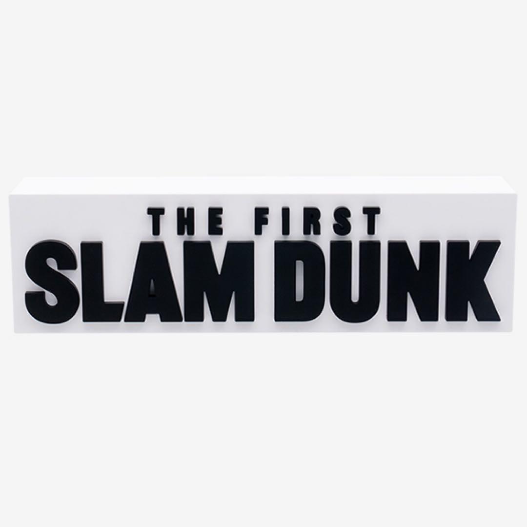 THE FIRST SLAM DUNK ロゴフィギュア WHITE スラムダンク