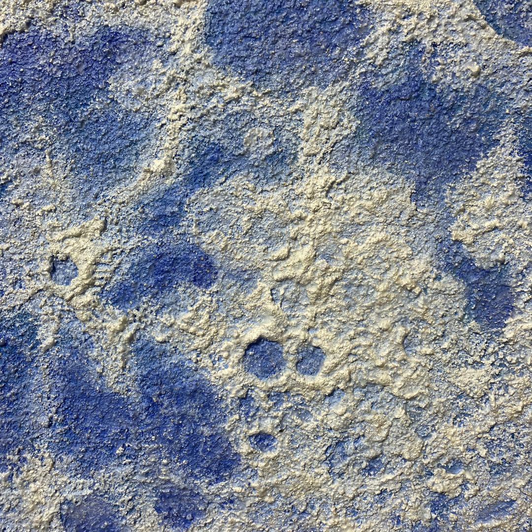 絵画　アクリル画　原画　蒼月　そうげつ　ブルームーン　テクスチャーアート　Ｓ.Ｉ