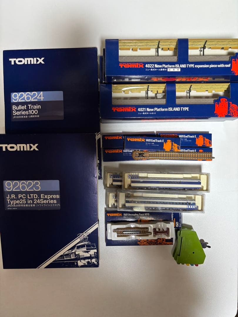 TOMIX 新幹線・特急列車92624・92623 レール、ホームセット