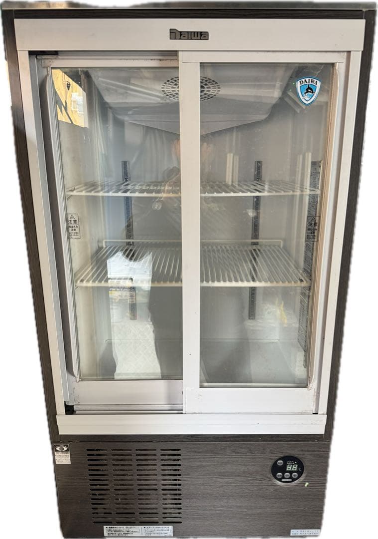 Daiwa 132L 大和冷機 スライド扉小形冷蔵ショーケース 231BU-11