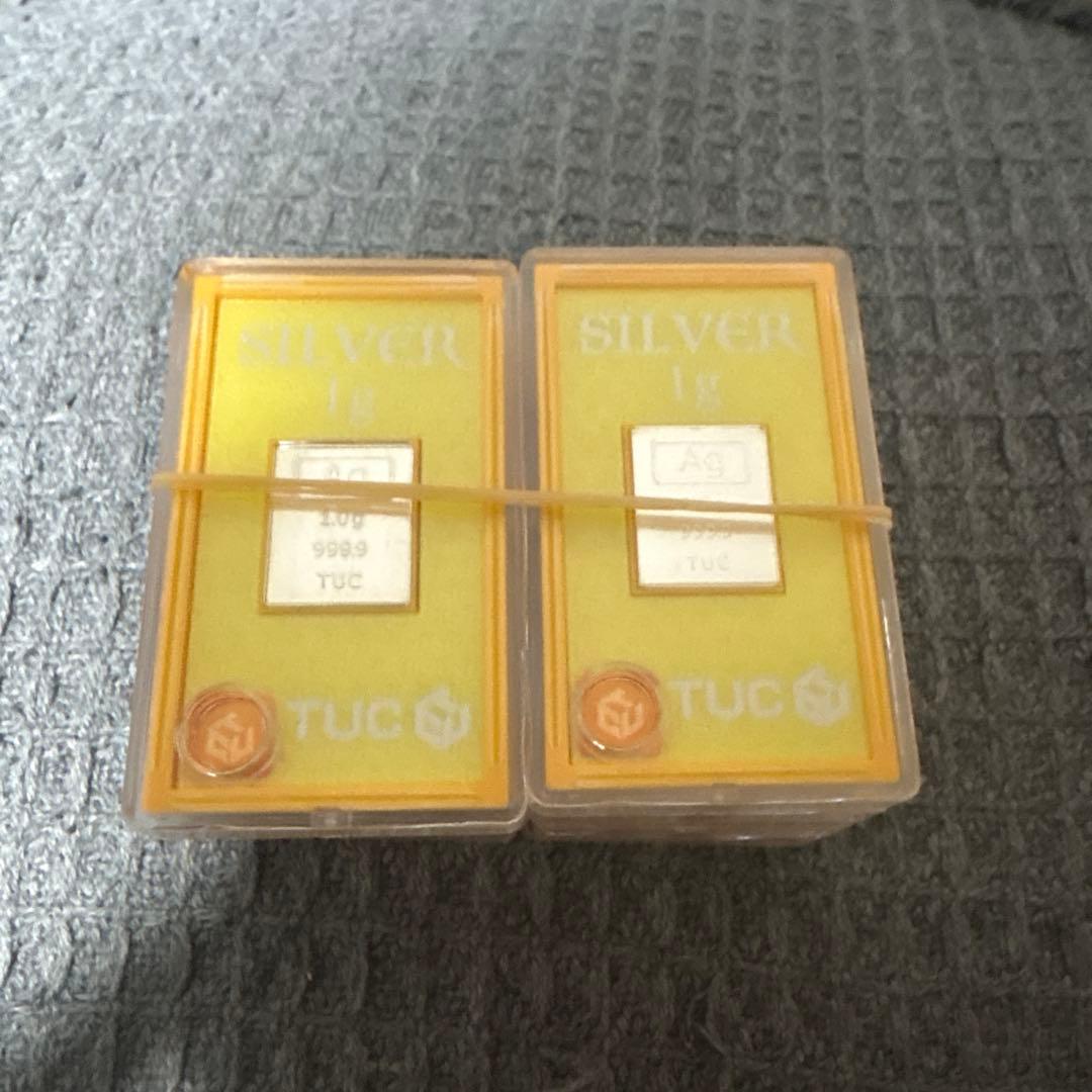 TUC Silver 1g 純銀景品 10個