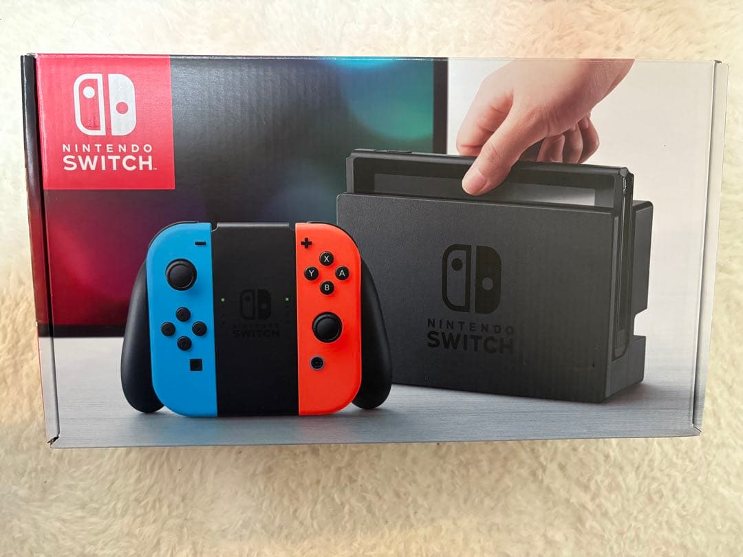 Nintendo Switch ネオンブルー/ネオンレッド 本体　※コード類なし