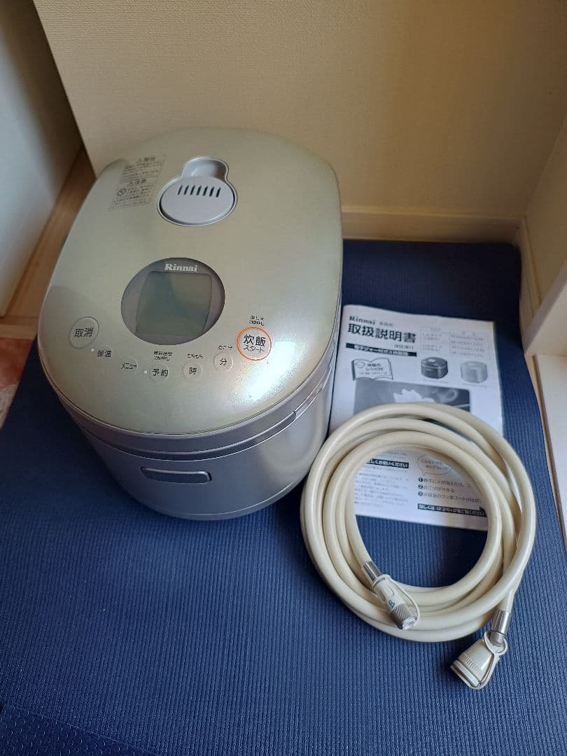 【Dawg】Rinnai 電子ジャー付きガス炊飯器 RR-055MST2