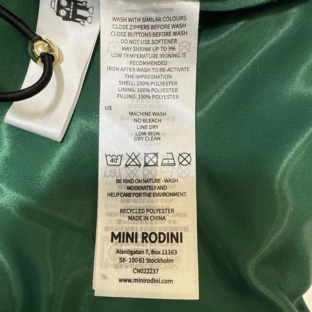 mini rodiniレモン柄中綿コート 92-98センチ