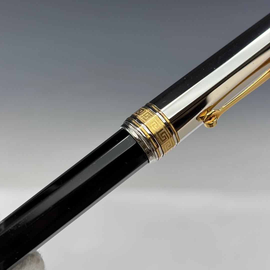 美品【オマス本物】万年筆/パラゴン/ペン先K18キャップSV925製