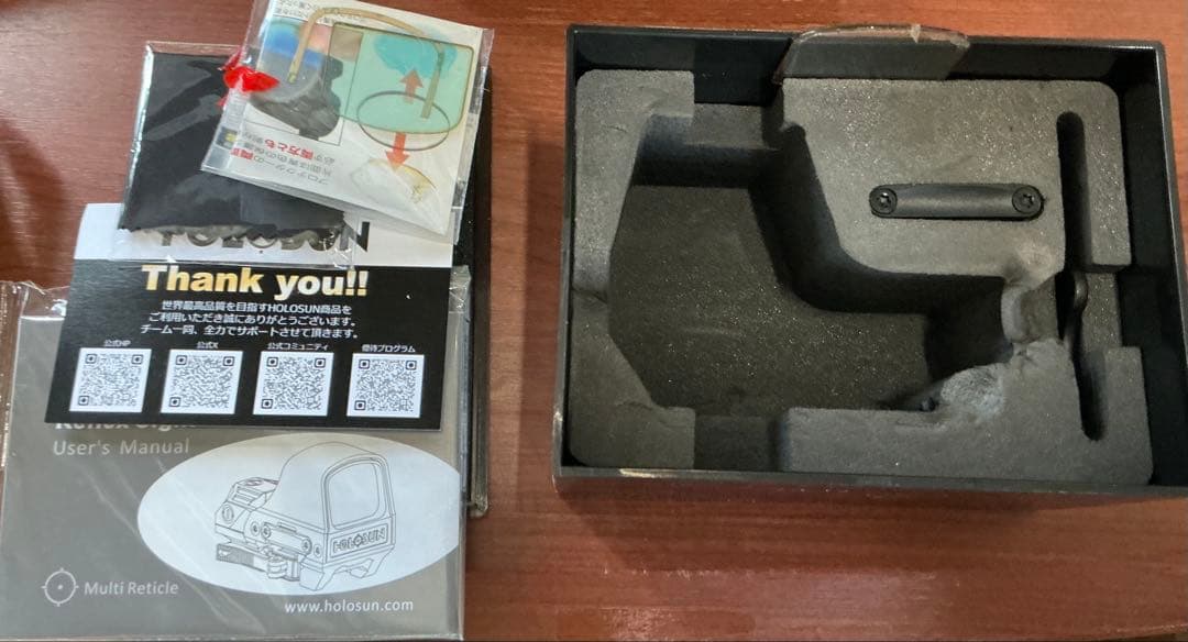 HOLOSUN HS510C ドットサイト ホロサイト　実物