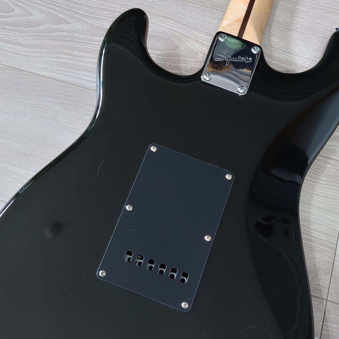 Squier Stratocaster Standard ブラック ラージヘッド