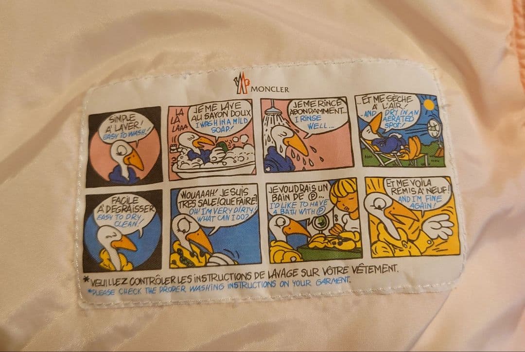 【美品】MONCLER ピンク キッズ ダウンジャケット