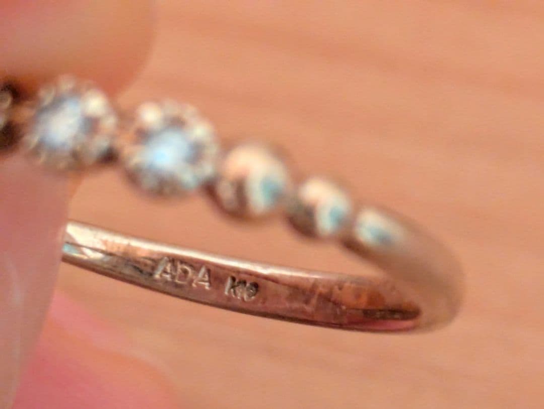 【ADA】10k★ダイヤモンドリング