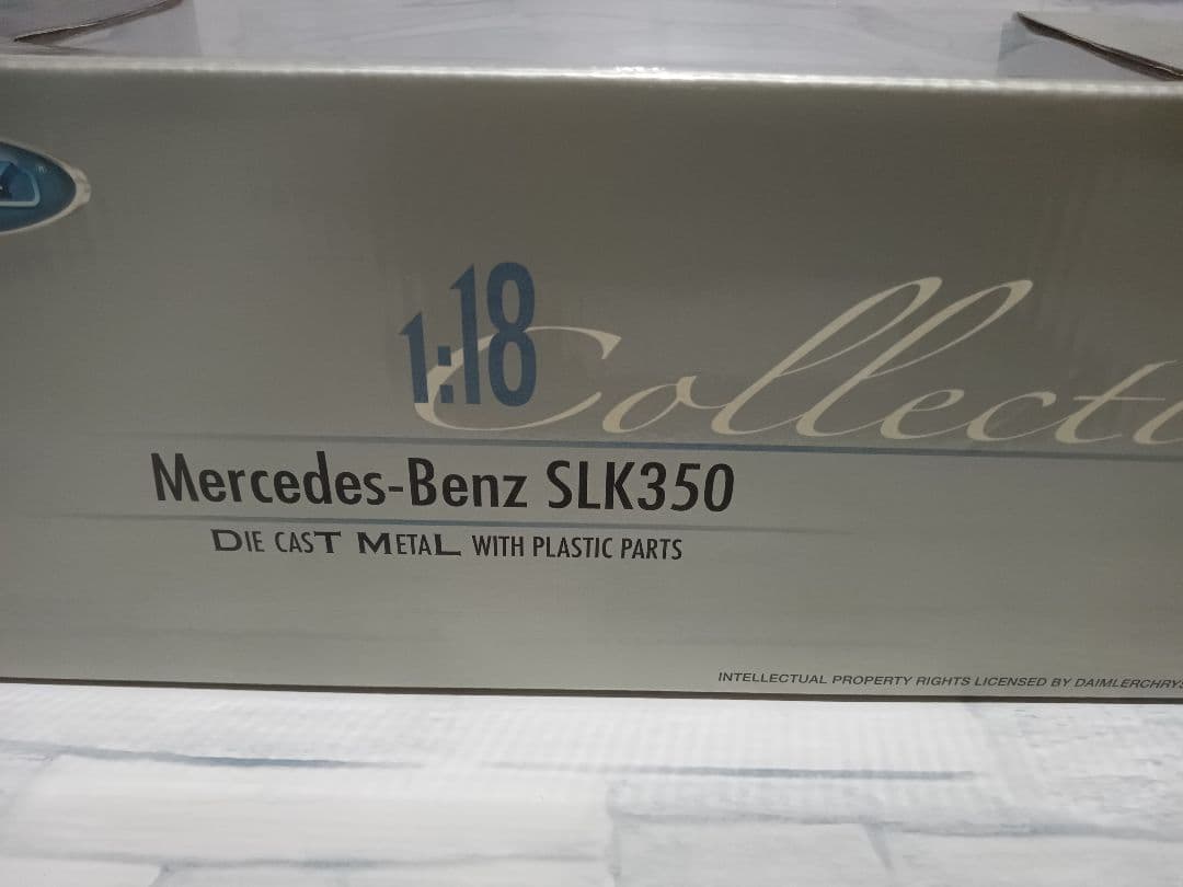 1/18 メルセデス・ベンツ　SLK350 R171　ミニカー　ブラック