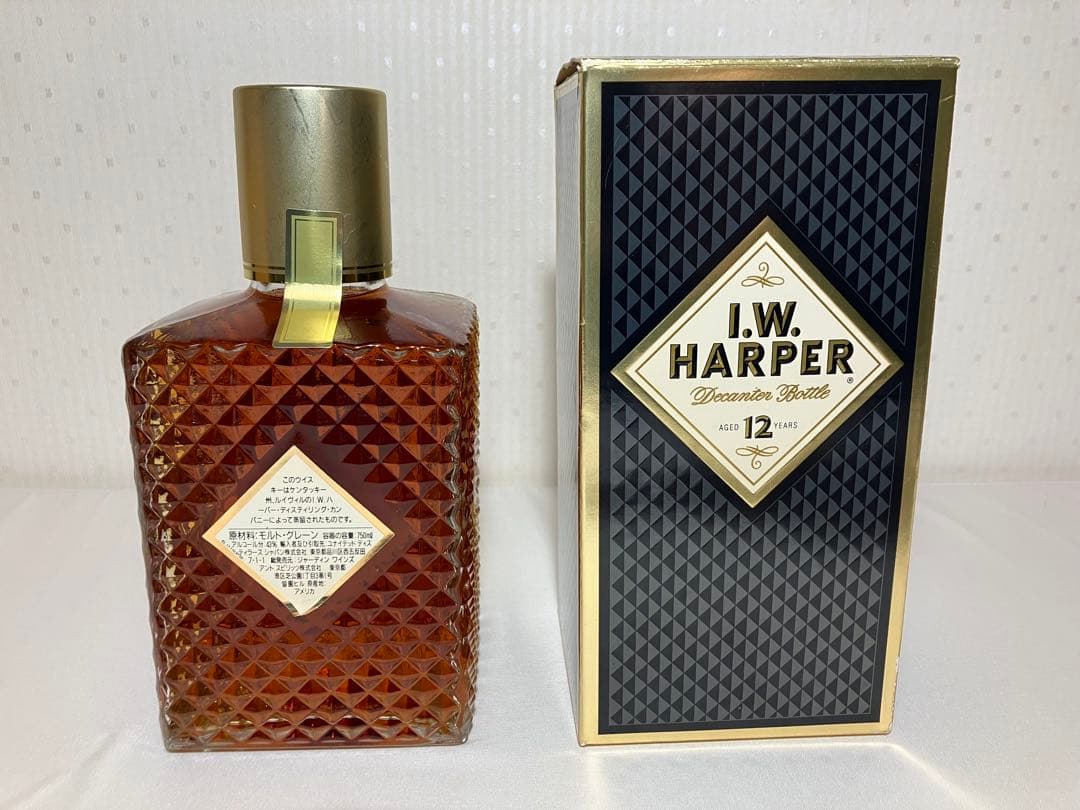 【1990年代　正規品　古酒】　IWハーパー12年