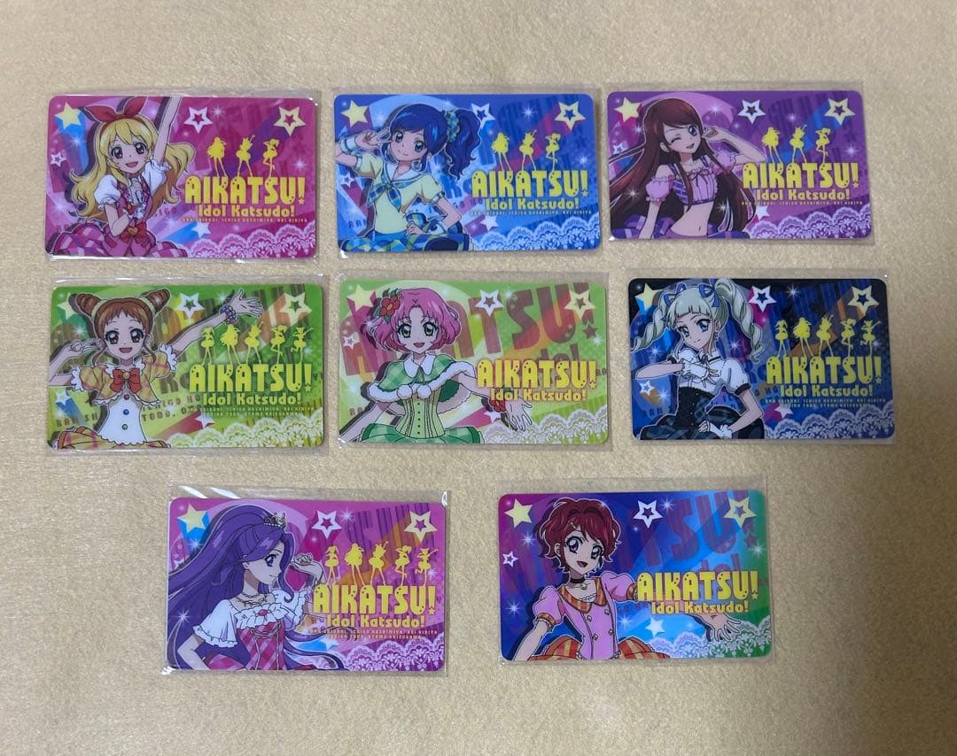 【73】アイカツ　ファン証明書 37枚セット　いちご　ユリカ　みくる
