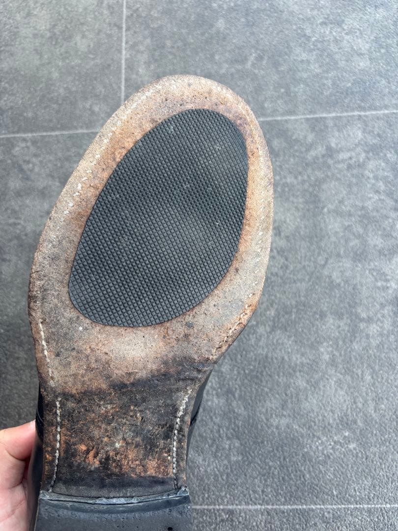 最終値下げ！　黒 ドレスシューズ　サービスシューズ　usnavy