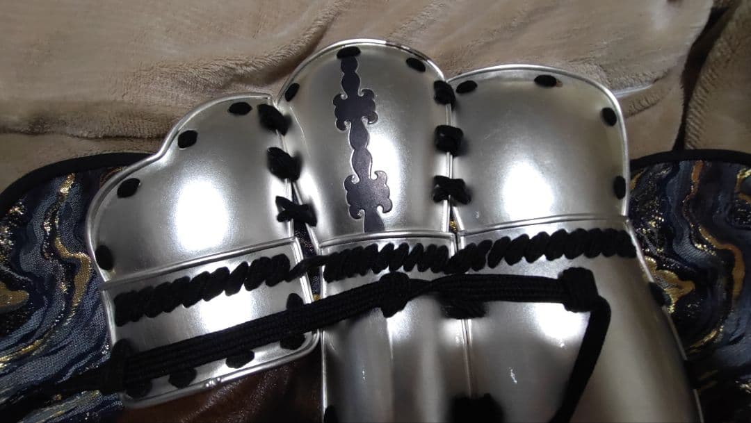 南蛮3枚脛　脛当　等身大　丸武産業　織田信長