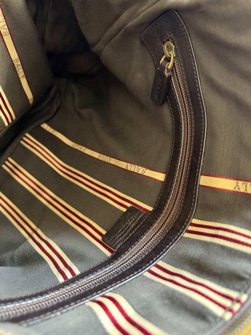 【値下げ！！】BALLY ダークブラウン ビジネスバッグ