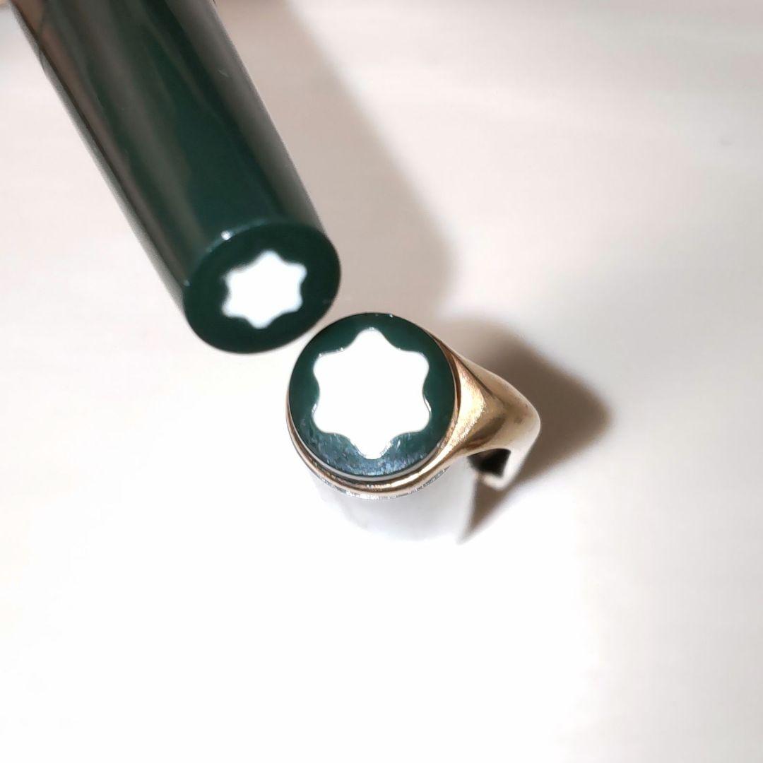 モンブラン No.22 14c 585 グリーン