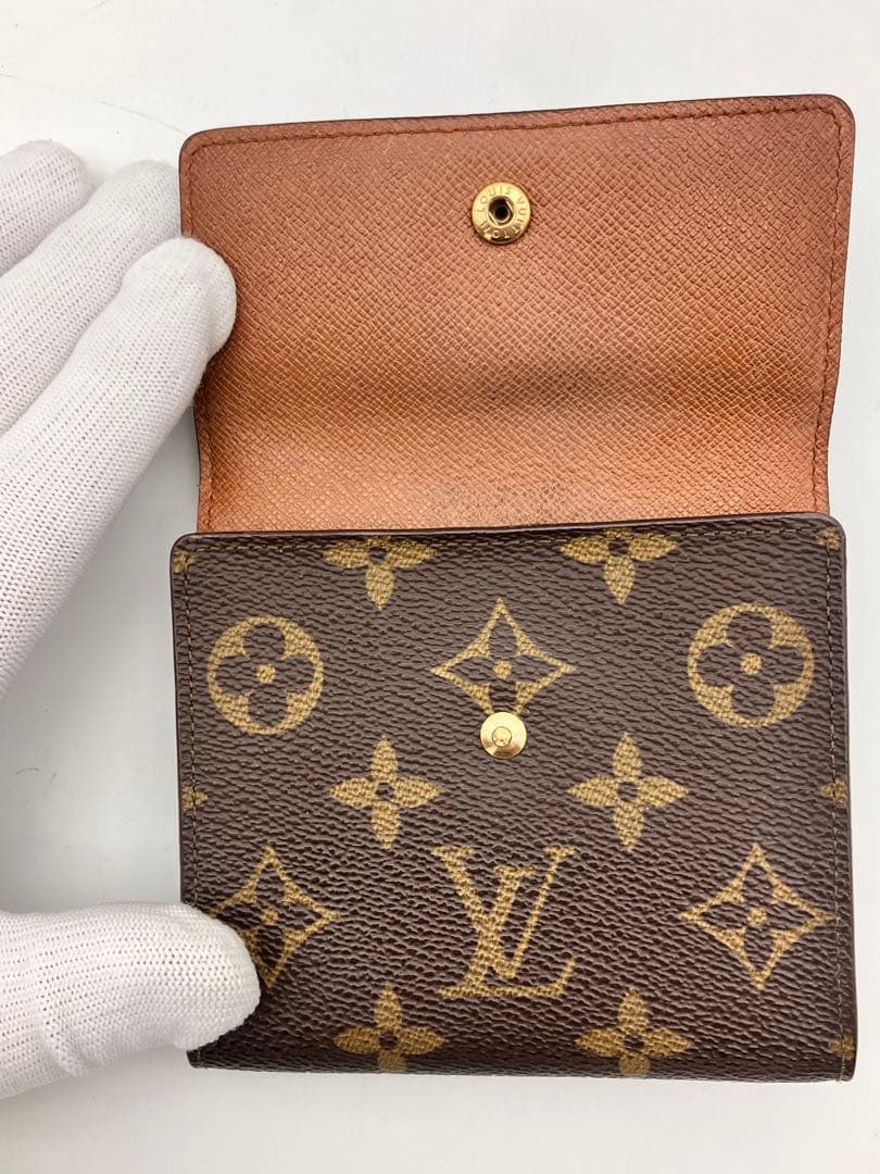 ルイヴィトン ポルトフォイユ・エリーズ 財布 モノグラム Wホック