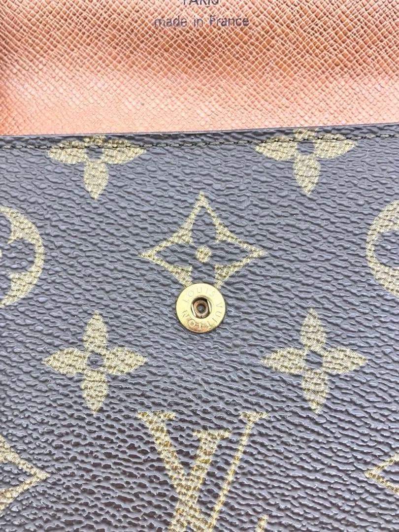 ルイヴィトン ポルトフォイユ・エリーズ 財布 モノグラム Wホック