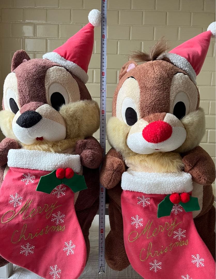 チップとデール BIGぬいぐるみ クリスマス
