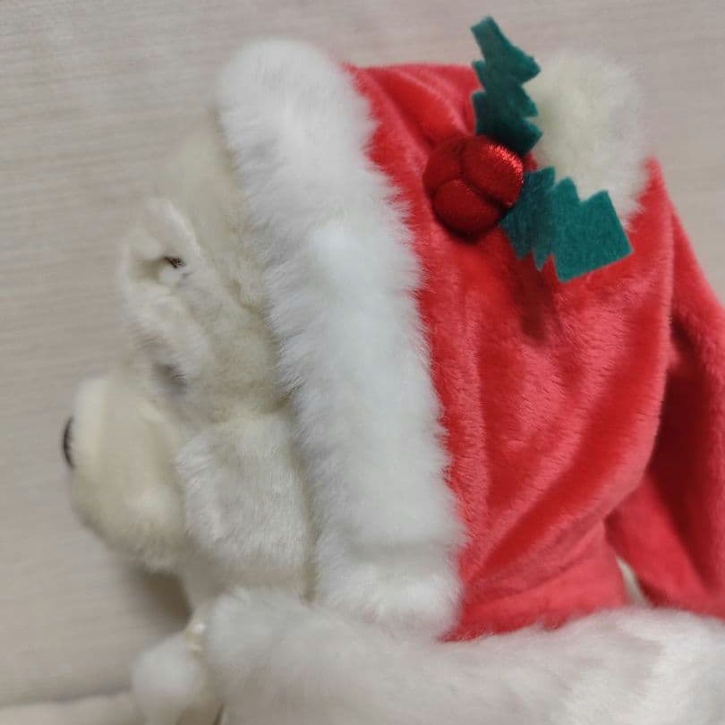 Disney Store くまのプーさん　サンタクロース　クリスマス　ぬいぐるみ