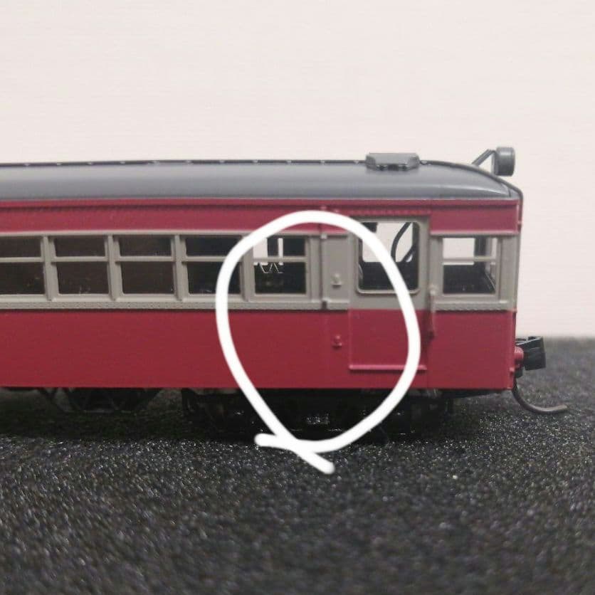 ワールド工芸 Nゲージ塗装済完成品　銚子電鉄　デハ301 電車　【現状品】