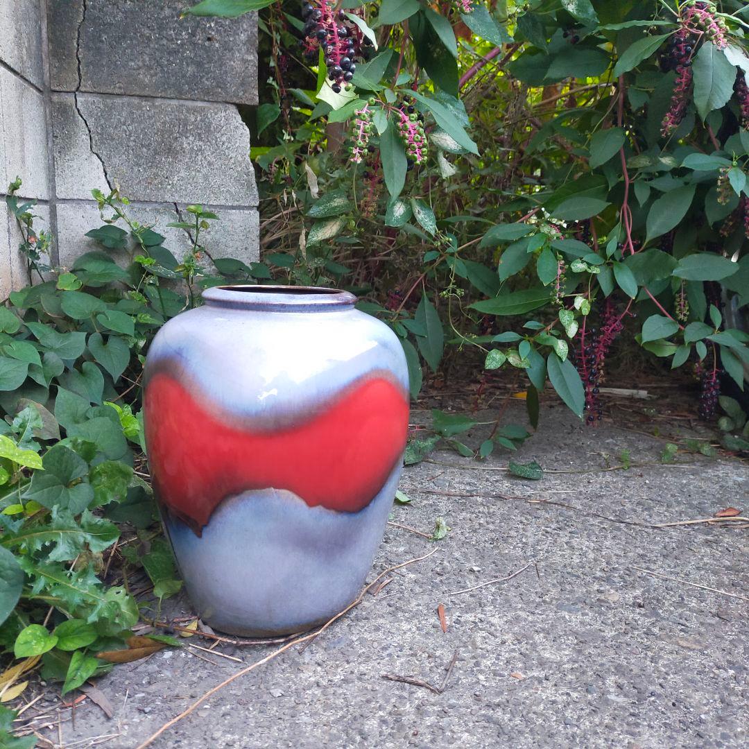 ファットラバ ドイツビンテージ フラワーベース 花瓶 ミッドセンチュリー