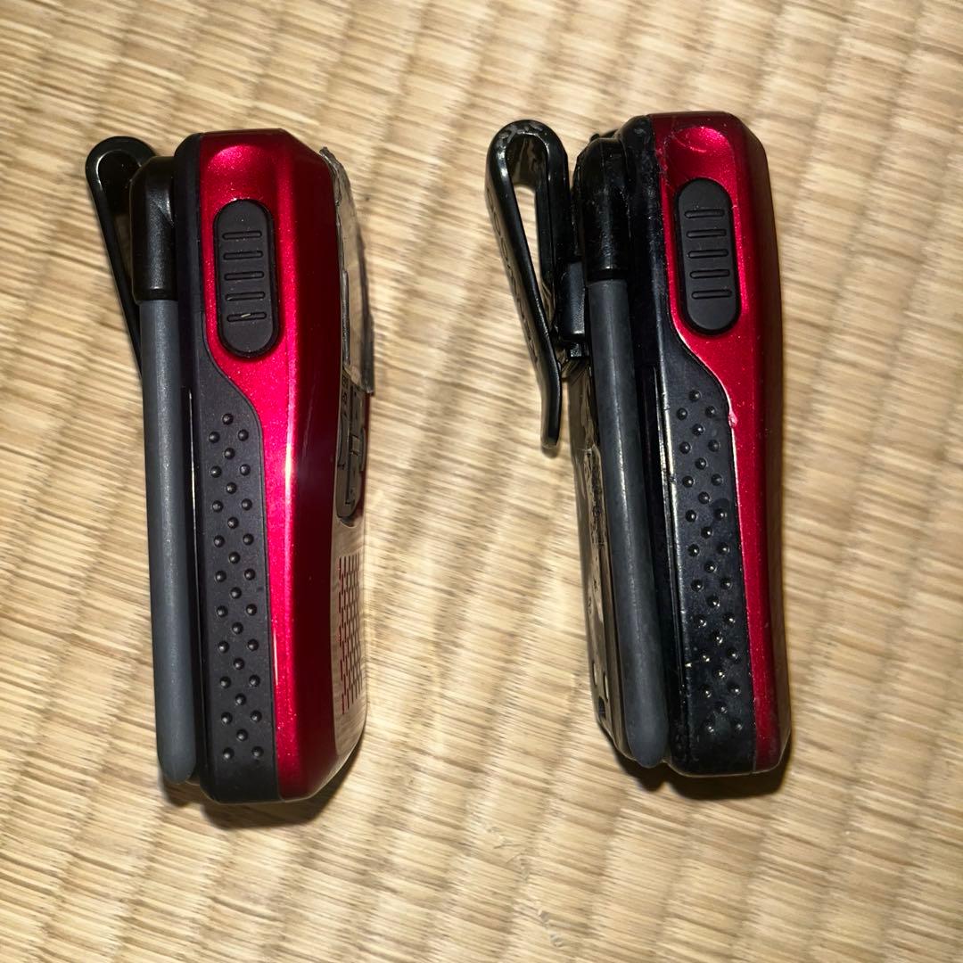 KENWOOD　特定小電力トランシーバー UBZ-LS20　本体　2台セット