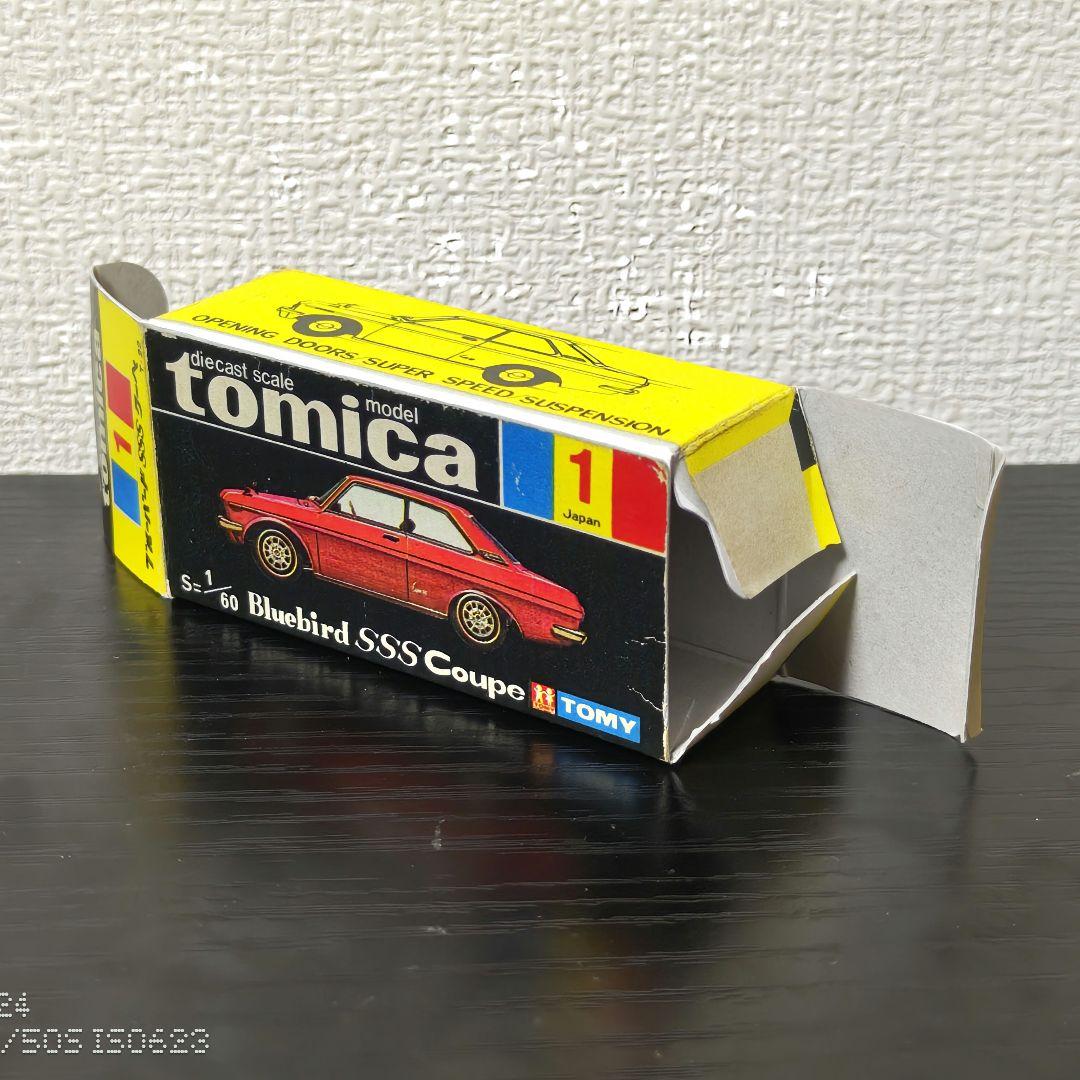 TOMICA　トミカ　ブルーバードSSS　クーペ　緑色　1Aホイール