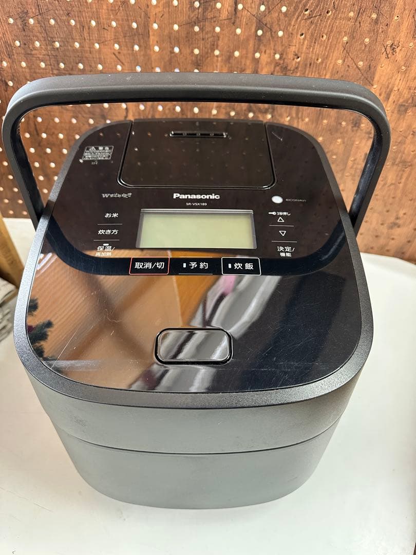 パナソニック炊飯器 一升炊き　SR-VSX189 ハイグレード　2019年製
