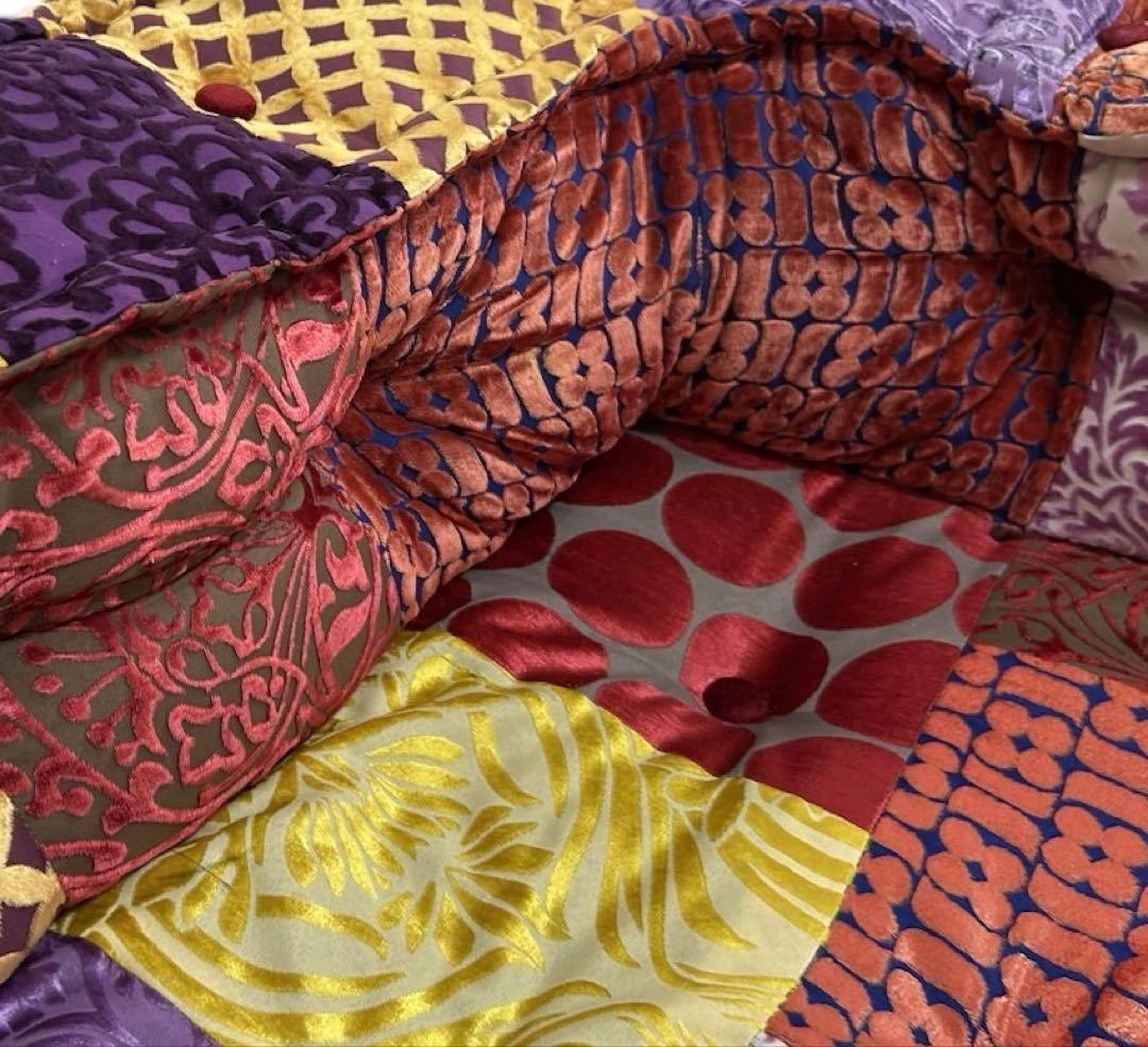 【美品】アデペシュ　ソファとオットマンのセット