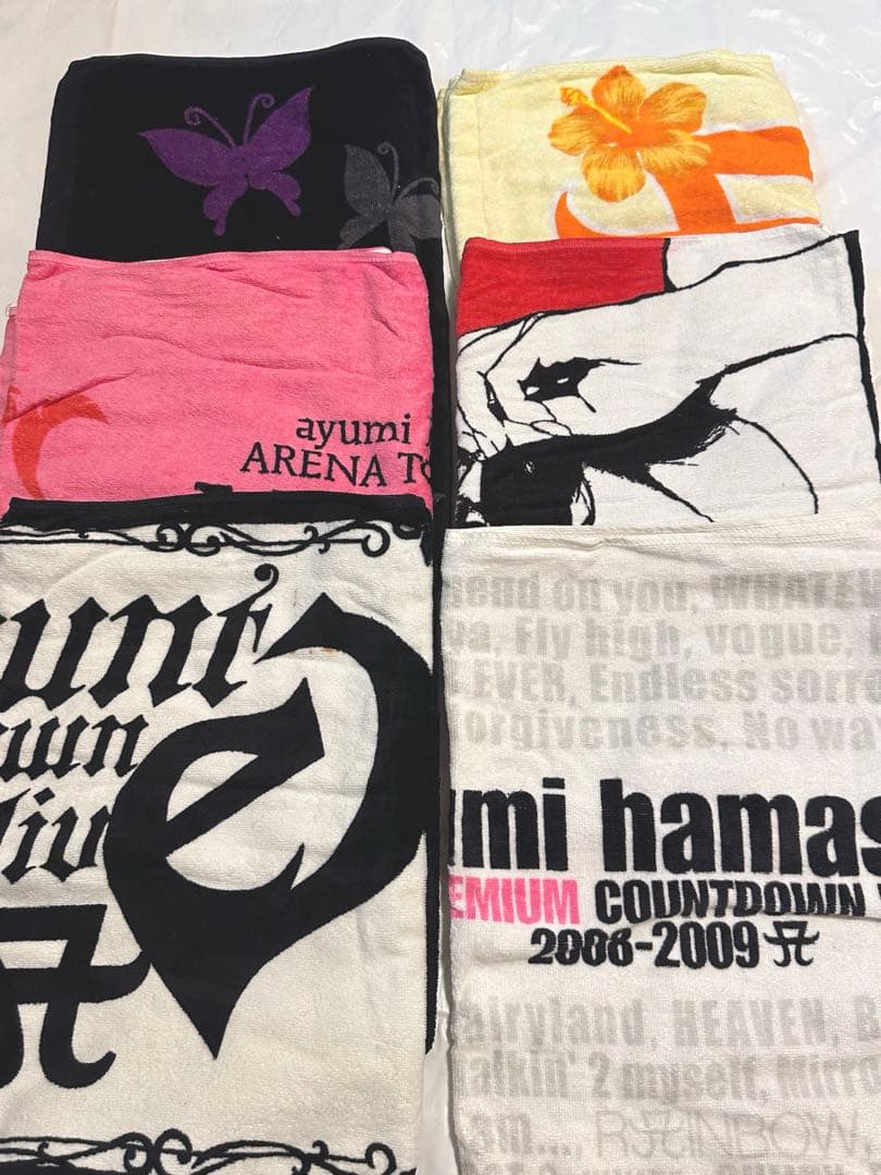 浜崎あゆみ　ツアータオル　まとめ売り