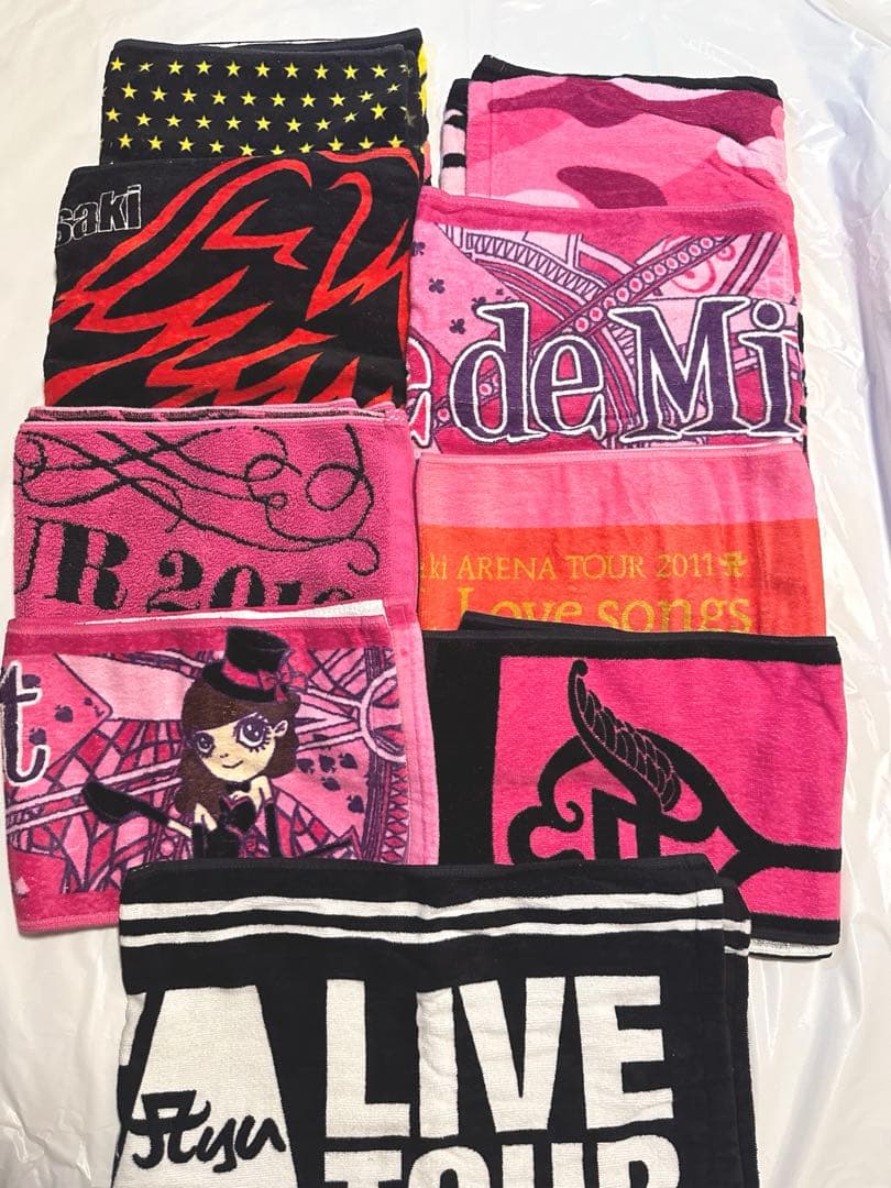 浜崎あゆみ　ツアータオル　まとめ売り