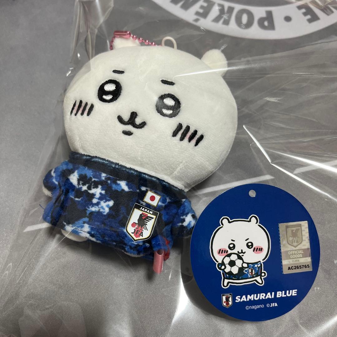 【タグ付き最安値】ちいかわ サッカー日本代表 マスコット　ちいかわ