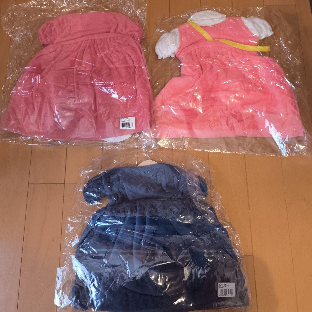 ジブリ ハンガータオル3点セット　ポニョ、魔女の宅急便、となりのトトロ（未使用）