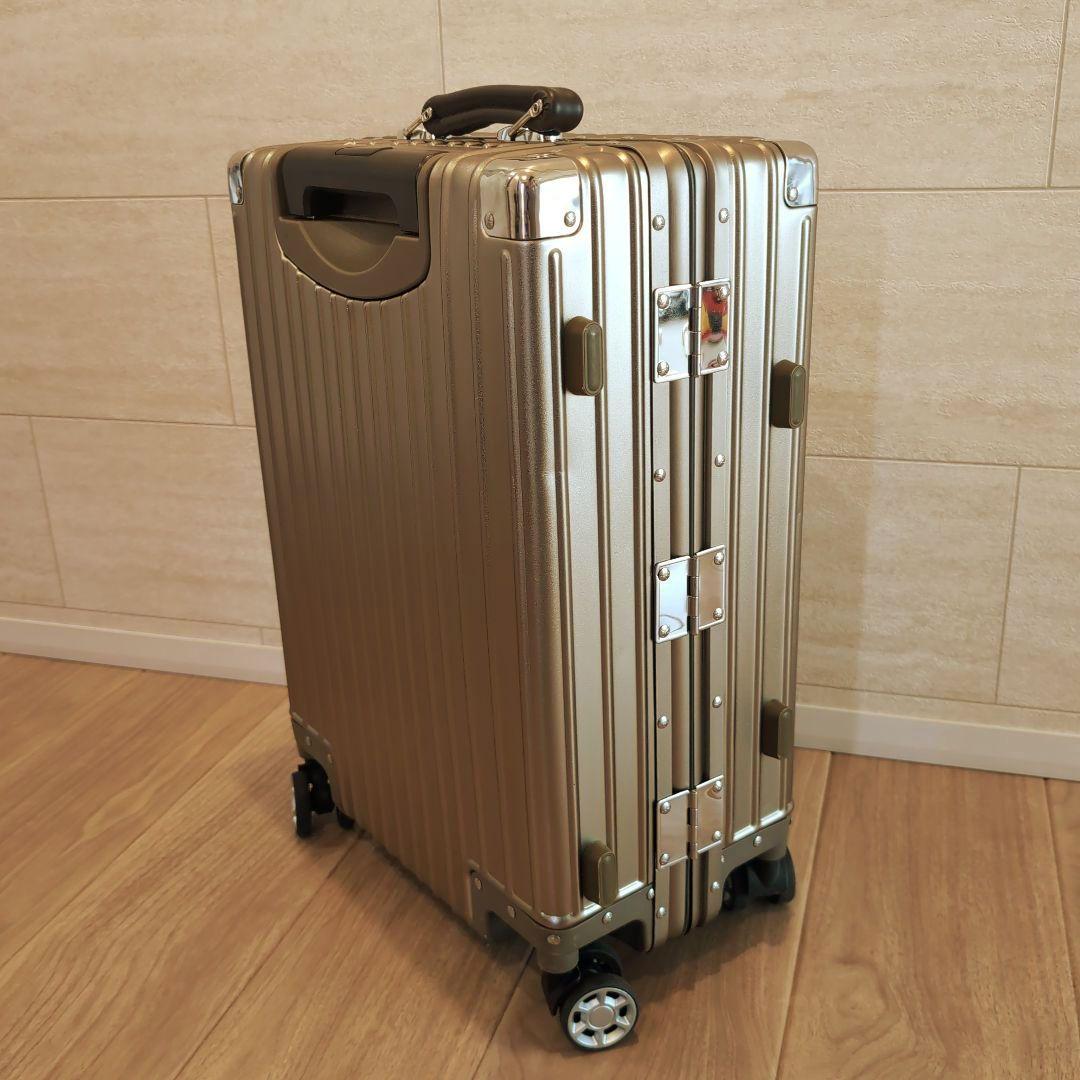 【機内持込】クロースKroeusアルミキャリーケース　スーツケース　TSAロック