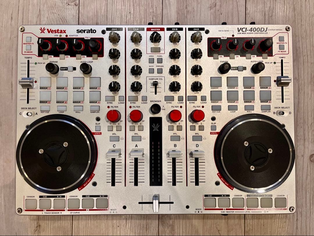 【美品・希少カラー】Vestax VCI-400DJ DJコントローラー 実働品