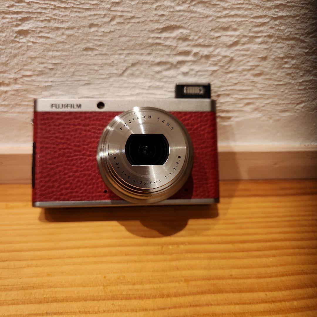 【美品】【動作確認済み】FUJIFILM フジフィルム XF1 Red(レッド)