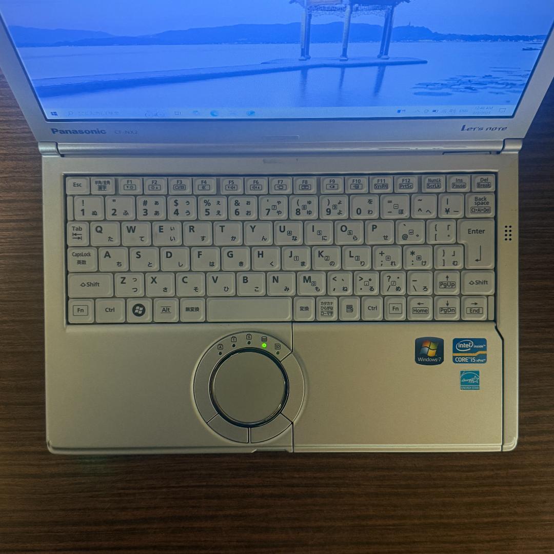 Windowsノート本体 Panasonic CF Core i5, 4GB RAM, 250GB HDD