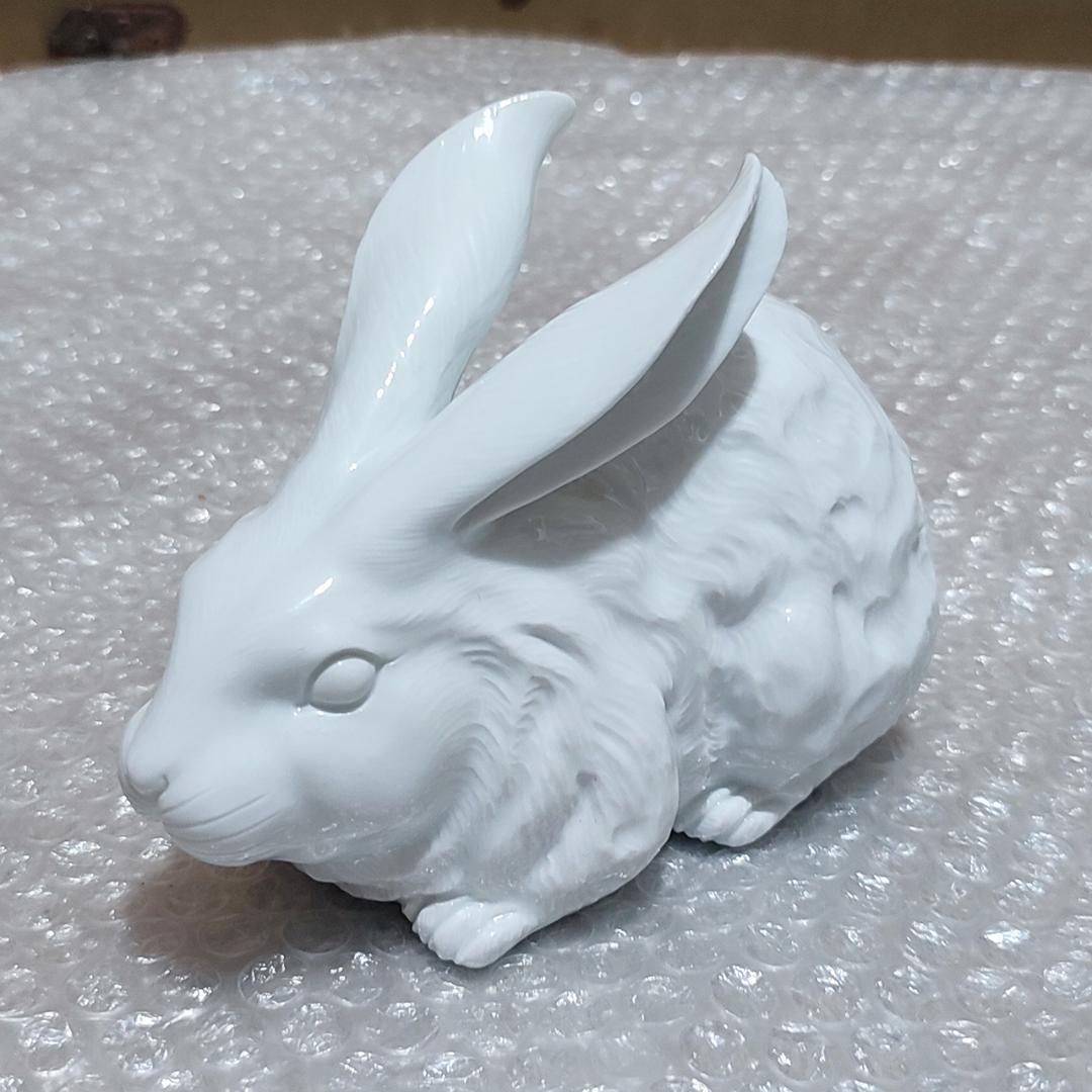 鍋島焼き 白磁 十二支置物 鍋島大五作