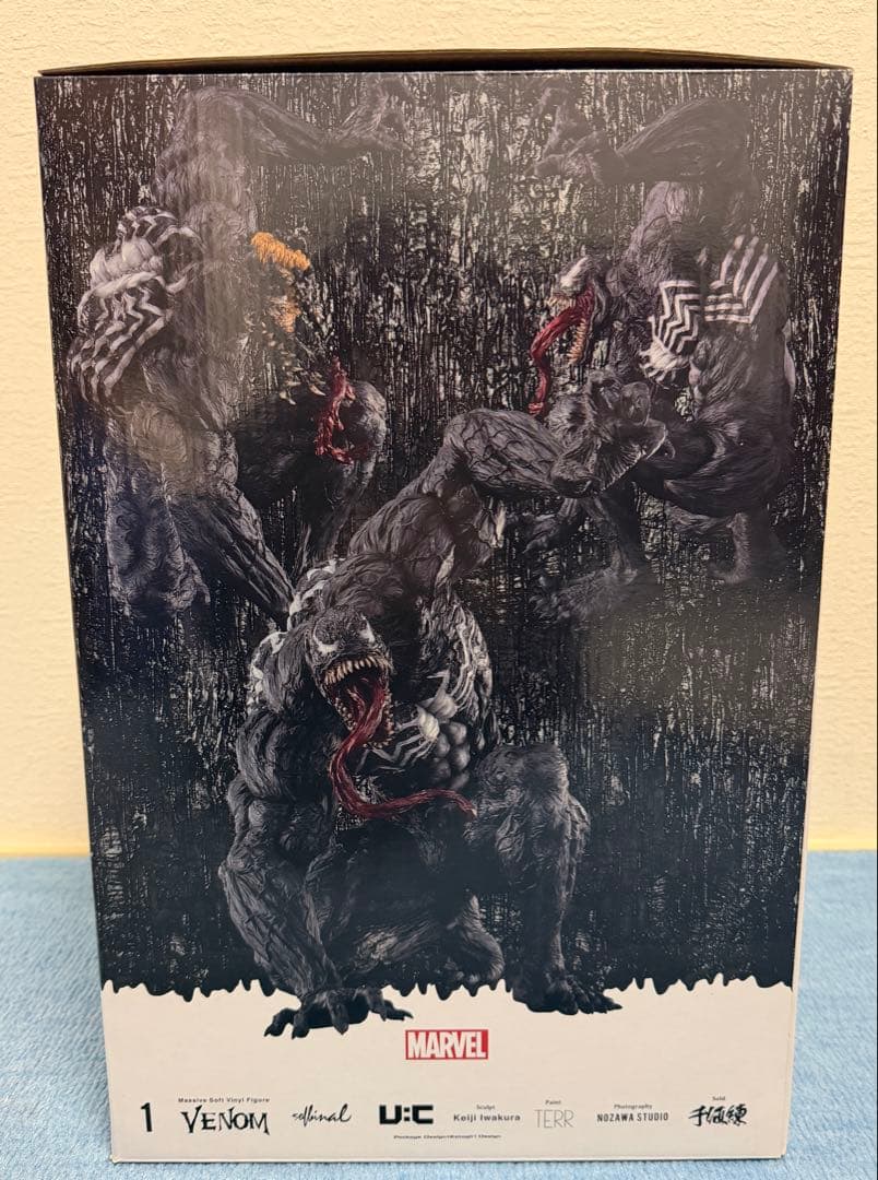 MARVEL ソフビナル ヴェノム ver.1 ヘッドパーツ付き