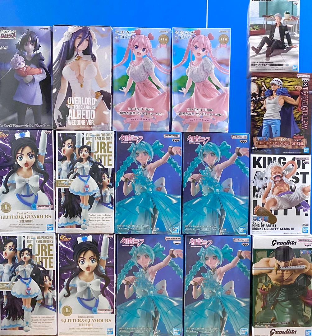アルベド プリキュア ゾロ ルフィ ニカ ロー 初音ミク アニメ フィギュア 纏