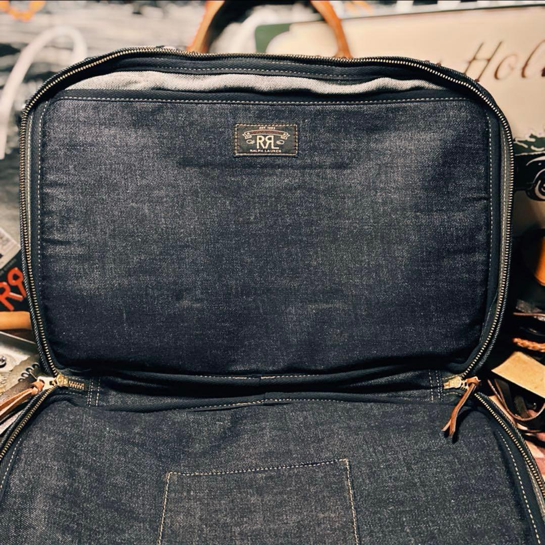 RRL デニムダンガリー ブリーフケース