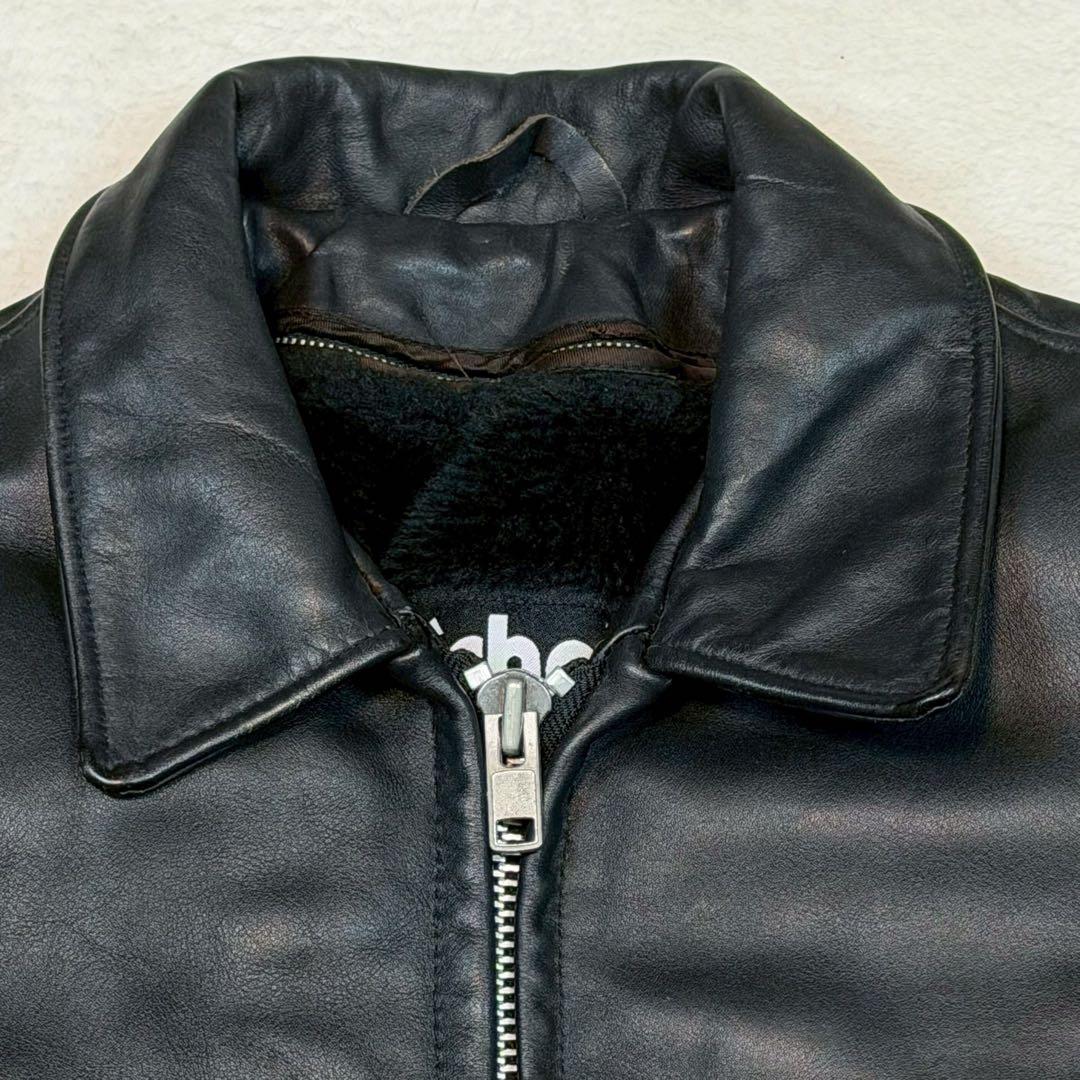 美品 SCHOTT 642 ライダースジャケット ライナー付 USA製 ブラック