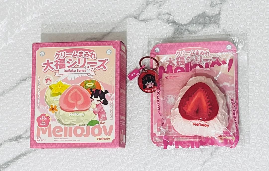 あ*や様 【中古品(状態良好)】mellojoy(メロジョイ)スクイーズ　　大福