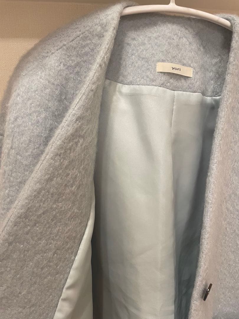 ✴︎美品✴︎yoriウールモヘアシャギージャケット