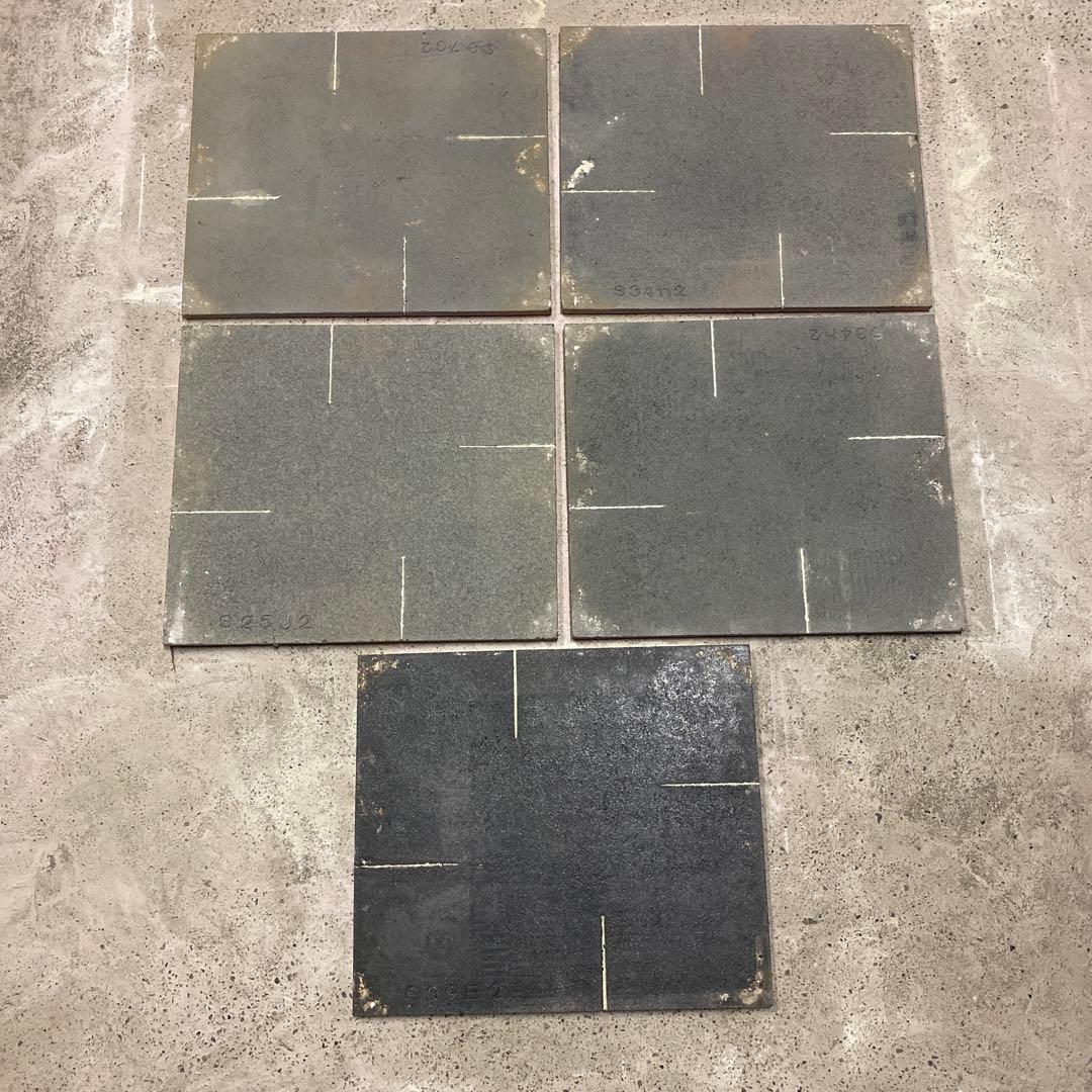 【中古品】陶芸　棚板35×30　5枚組(スリットあり)②