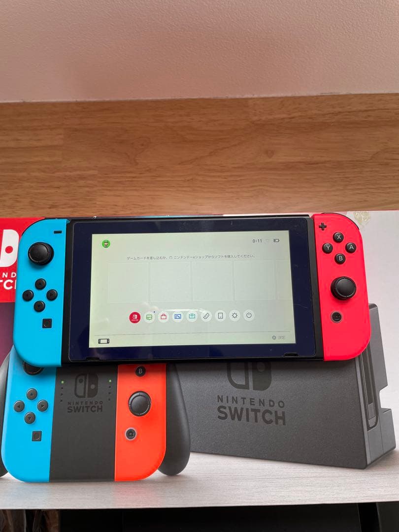 Nintendo Switch ネオンレッド/ネオンブルー 本体　ジャンク