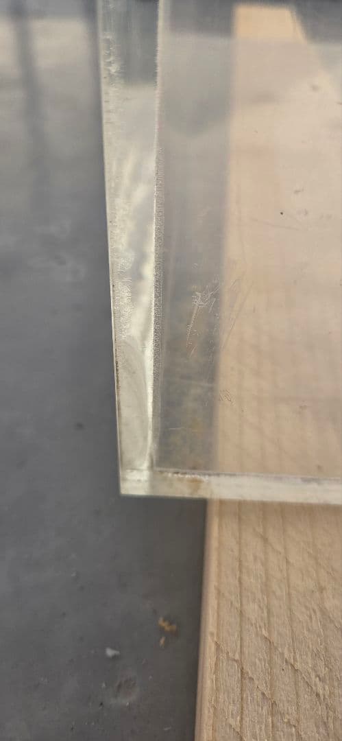 アクリル水槽 900×600×450 サイドフロー ジャンク