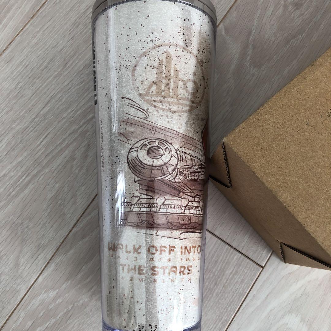 アメリカ購入スターバックス×スターウォーズ未使用タンブラー日本未発売チューバッカ