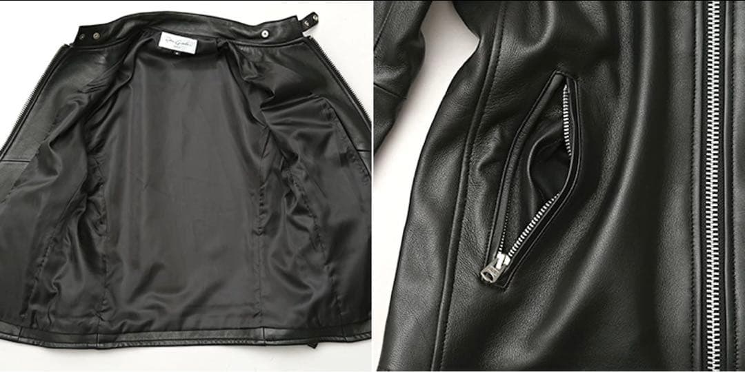 新品★Retro grade★レトログレード★シングルライダースジャケット★羊革